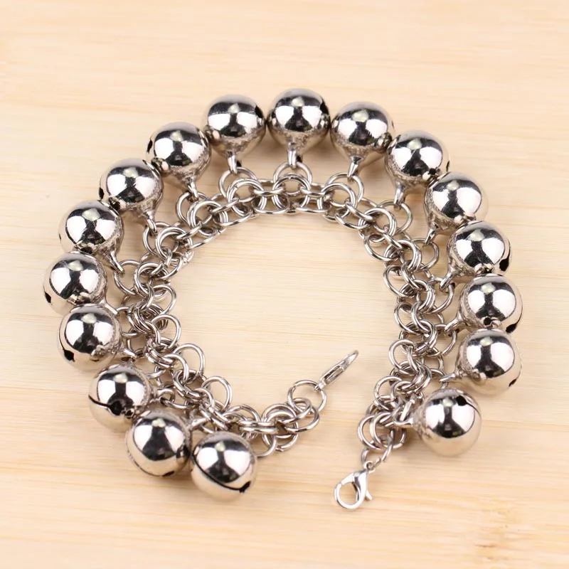 Браслет для танцев медный цепочка звонок кругов