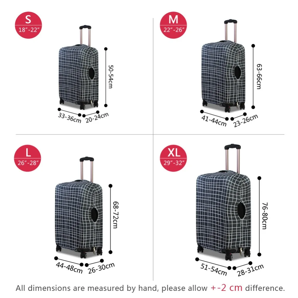 DIY багажные Защитные чехлы для женщин милый Дамский стиль пыленепроницаемый