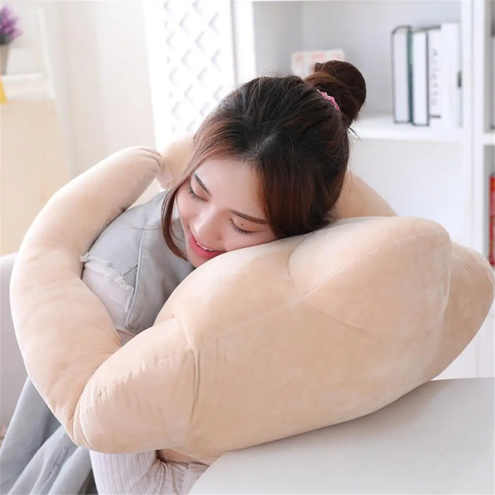 

Muscle Man Shape Plush Stuffed Toy Throw Pillow Decorative Photo Props