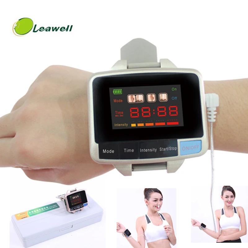 Leawell Physiotherapy healthcare 650nm лазерный свет/диод запястья низкоуровневая лазерная