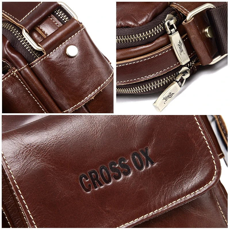 CROSS OX 2017 Весной Новый мужской Сумка Из Натуральной Кожи сумка мужская сумки