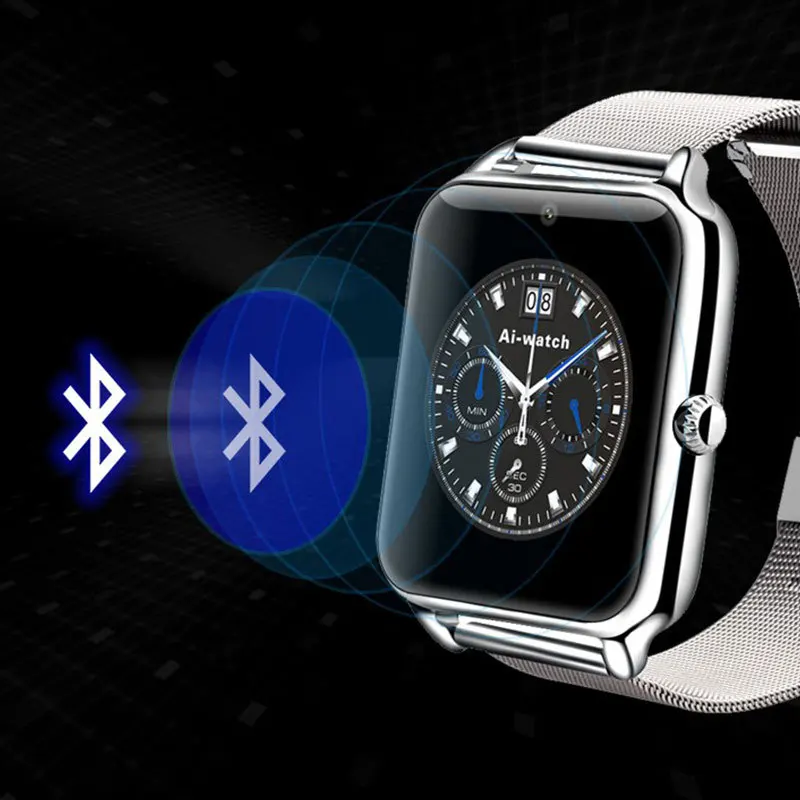 SITOOSHE Новые Модные Bluetooth Смарт-часы Z50 с сердечным ритмом sim-карты TF mp3 mp4 совместимы