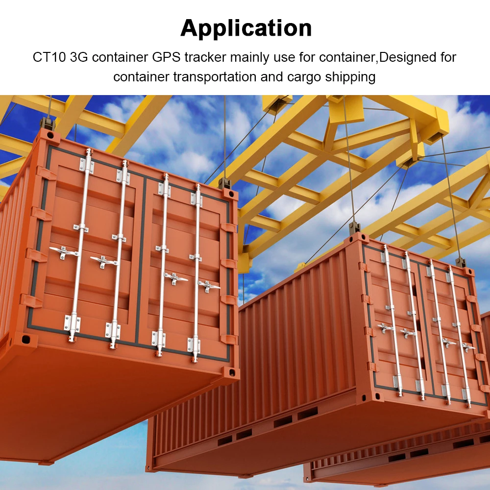 CT10 актив GPS Трекер 3G контейнер локатор Rastreador I66 Водонепроницаемый сильное