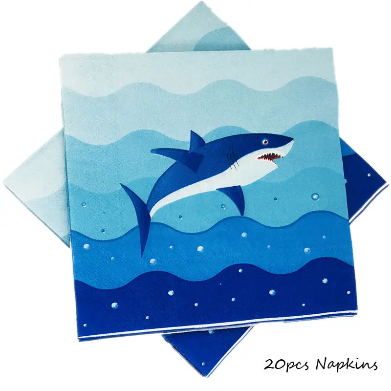 Мятно-зеленый Одноразовая Скатерть Omilut Shark, 120*180 см., милая Акула, вечерние украшения для мальчиков - Цвет: Мятно-зеленый