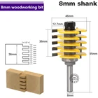 Фреза для деревообработки, 8 мм, shank-1PCS, бесплатная доставка, фреза для гравировки по дереву, панельный нож ножи для обработки древесины, соединение пальцами