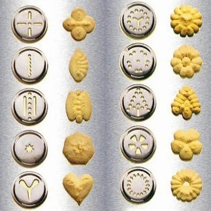 Печенья насадка для крема Печенье Cookie Пресс машины торт кухонные приборы для выпечки с 20 печенья формы и 4 насадки