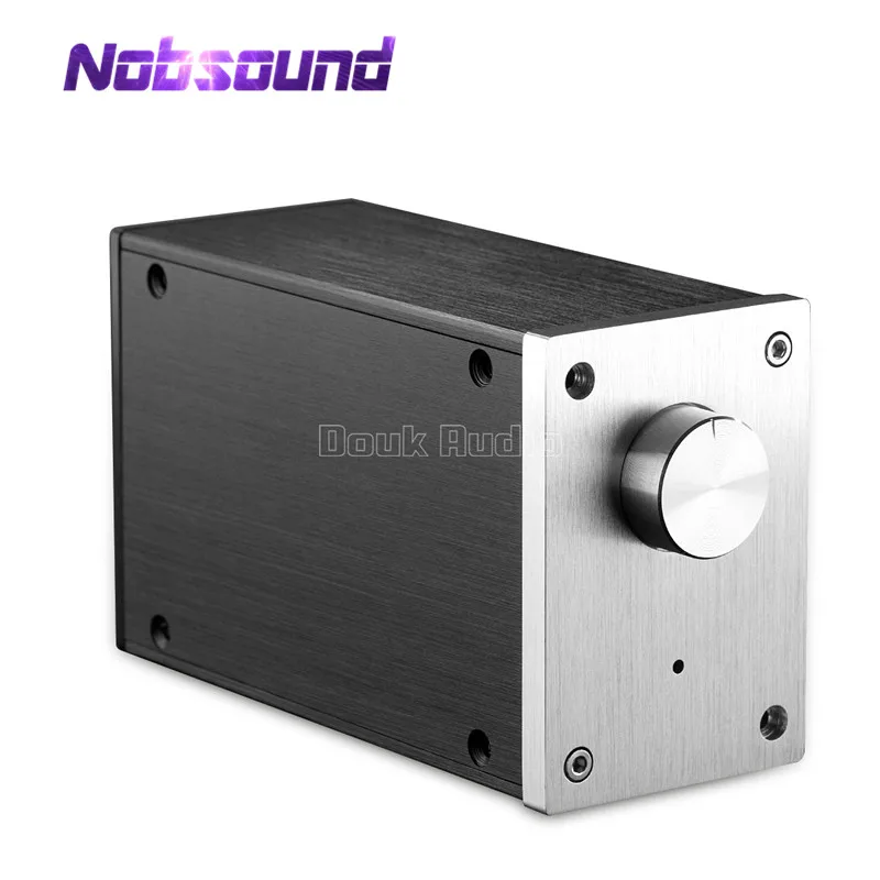 Nobsound Мини Вертикальный алюминиевый корпус цифровой усилитель Чехол DIY |