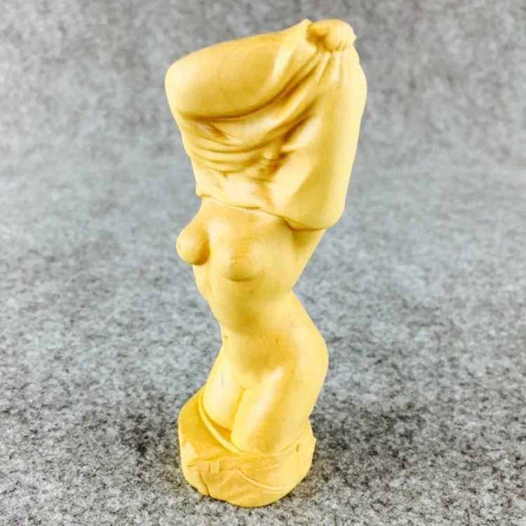 Boxwood ручная работа резьба по дереву Европейское украшение для дома Скульптура