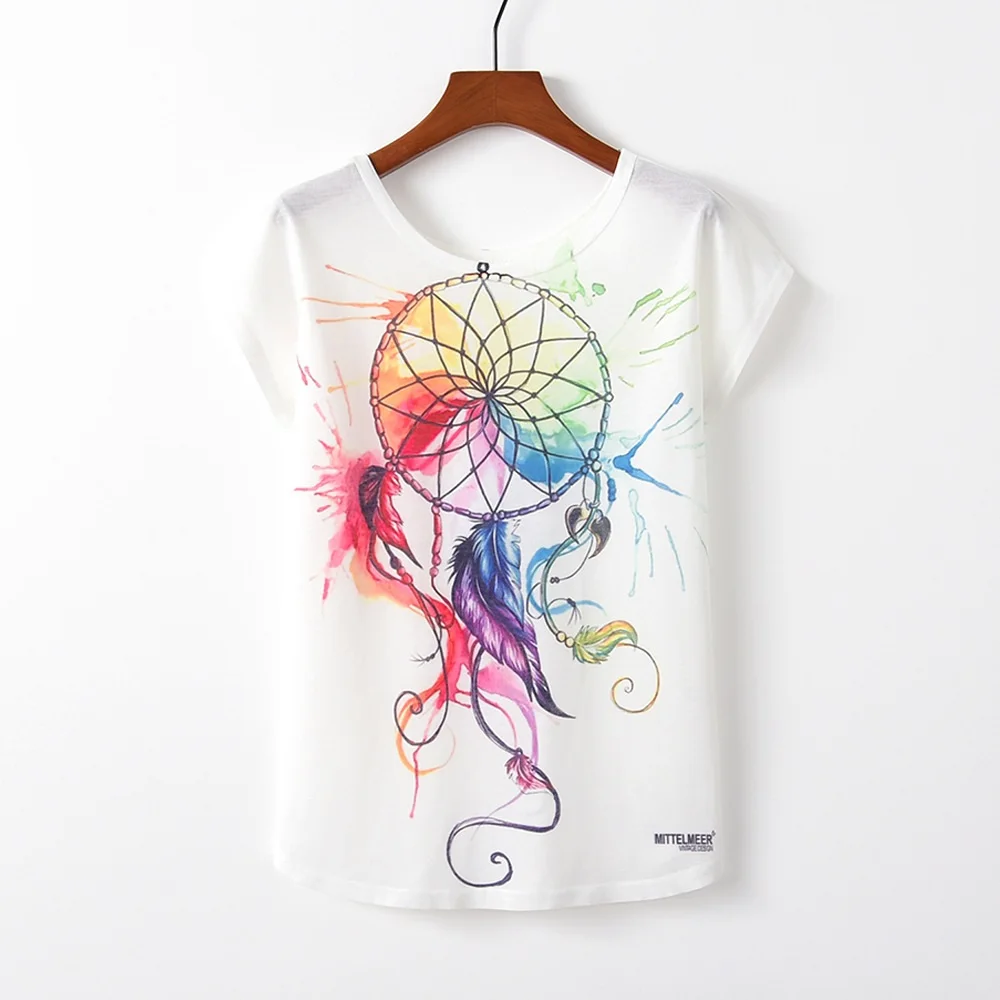 M021 Dreamnet Летние женские футболки, новинка, Harajuku Kawaii, милый стиль, панда, единорог, буквенный принт, свободная футболка, повседневные топы с коротким рукавом, футболки - Цвет: M021 Dreamnet