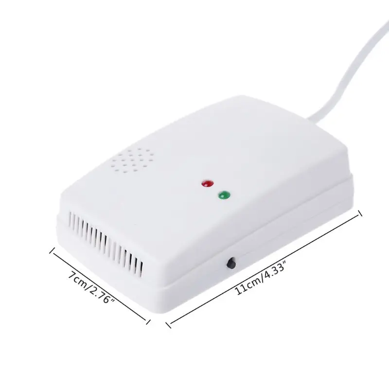 220 В детектор утечки газа 85 дБ пропан Бутан метан природный газ безопасный датчик