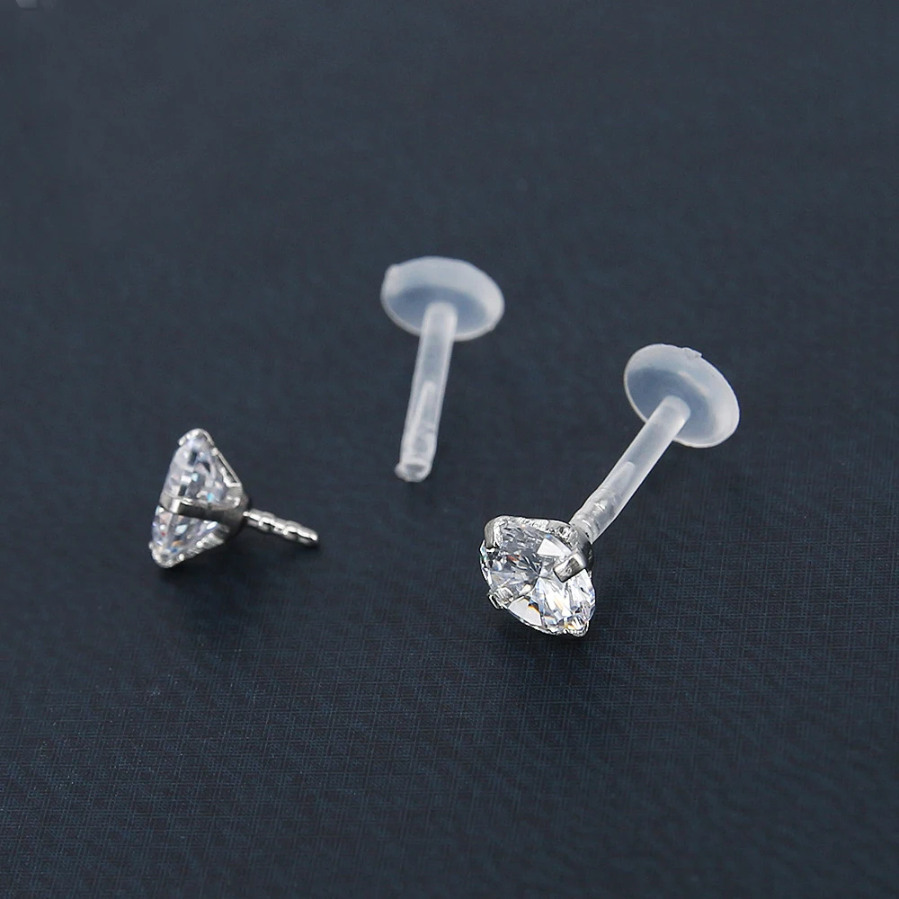 Новый Bioflex labart Tragus helix стержень для губ Монро с хирургической сталью зубец фианит 4