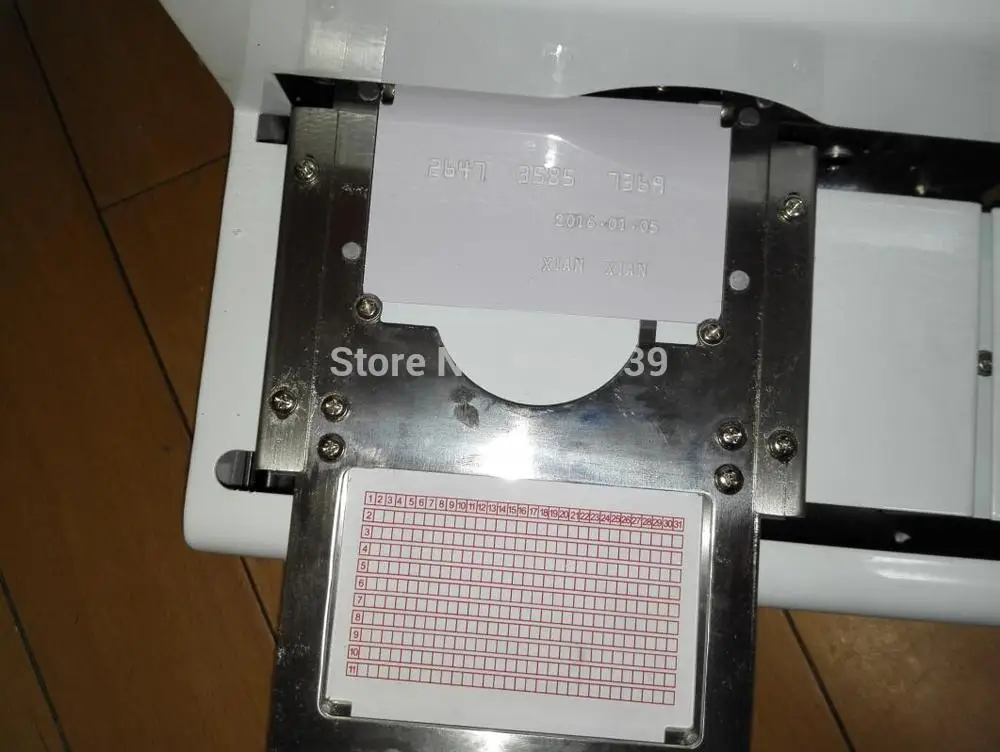 Новая стандартная ручная штамповочная машина для ПВХ/ID/кредитных карт|Машина