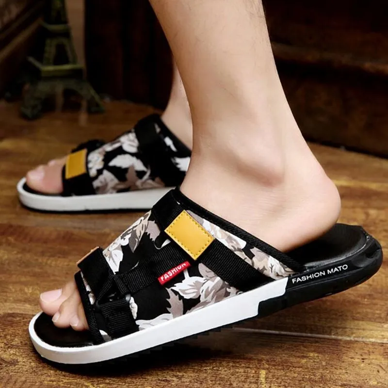 

Nice Fashion Slippers Antiskid Breathable Men And Women Section Four Seasons Anytime Could Be Household Shoes