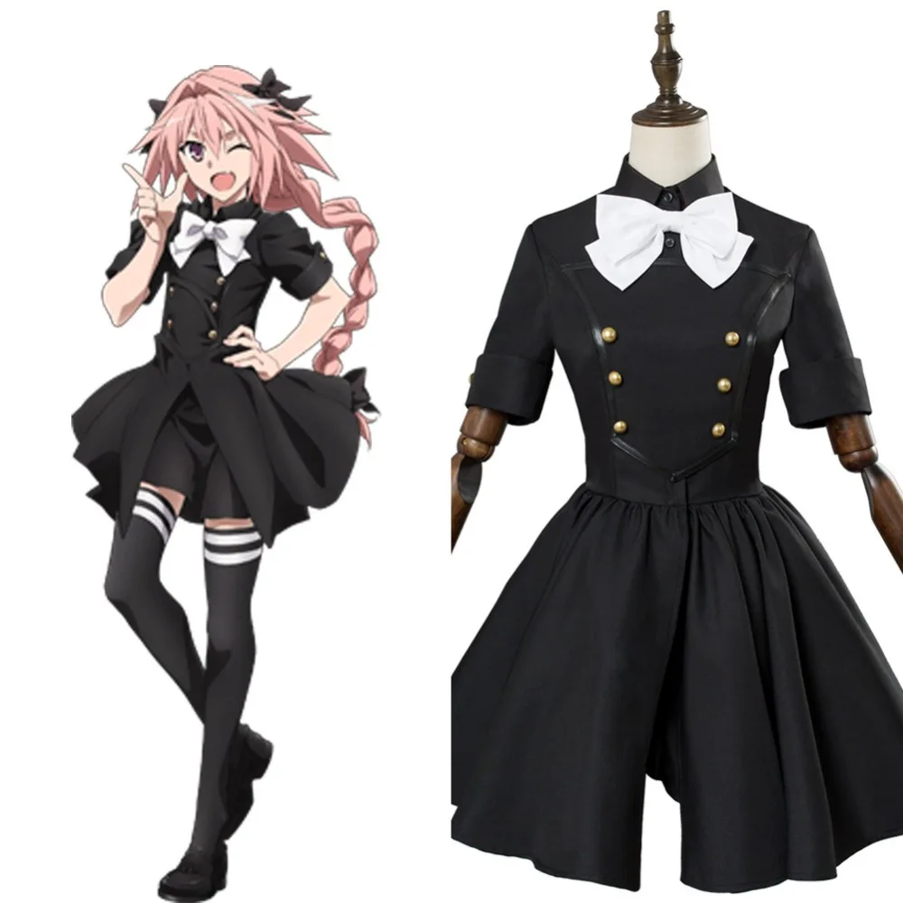 

Костюм апокрифа «Fate Apocrypha» для косплея, вечеринки, астольфо, женское платье, полный костюм, карнавальный костюм на Хэллоуин, на заказ