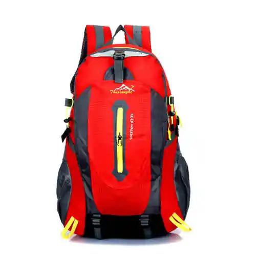RD OCARDIAN открытый спортивная сумка Высокая емкость 40L походный рюкзак для кемпинга водонепроницаемый сопротивляющийся износу полиэфирный багажный рюкзак для путешествий - Цвет: RD