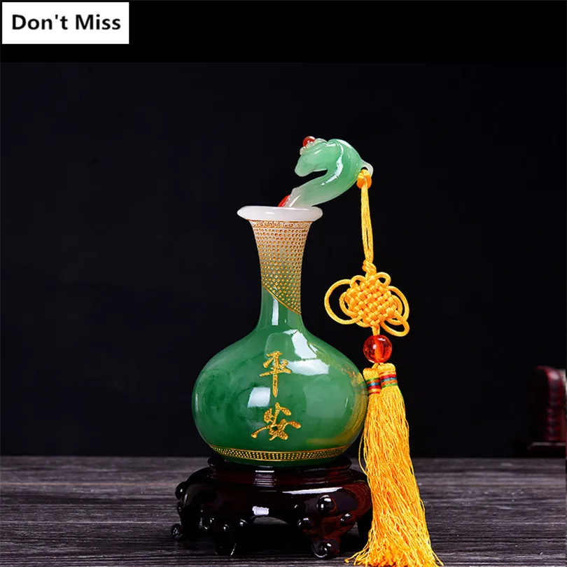 Аксессуары для украшения дома мирная ваза и искусственные статуэтки фэн шуй