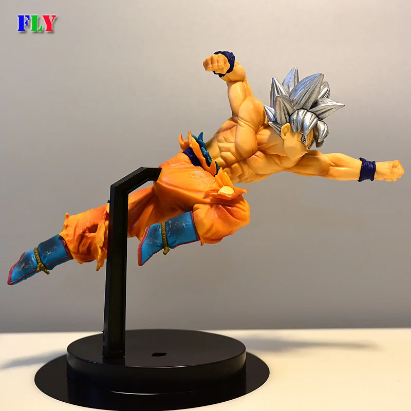 Anime Dragon Ball Super Ultra Instinct Goku Migatte No Gokui Key Of Egoism Son Gokou Figure Model Collection toys | Игрушки и хобби