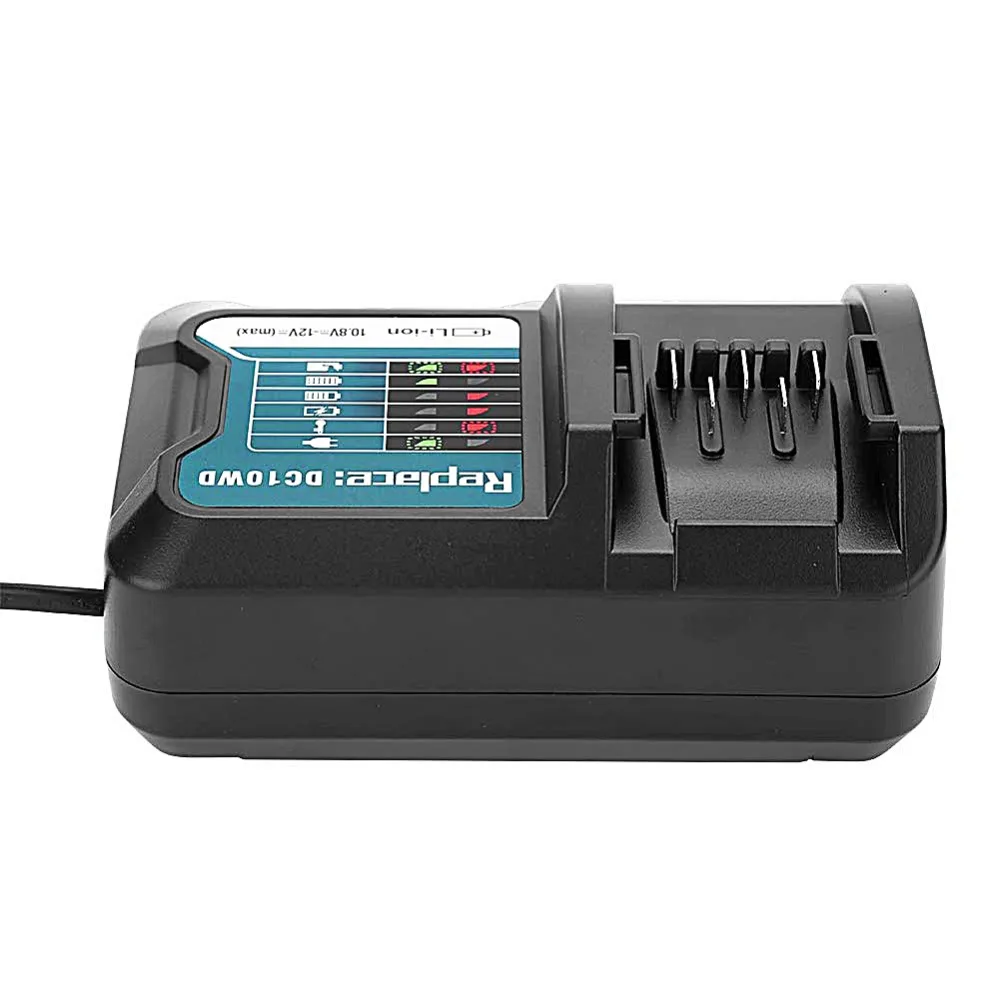 Быстрое зарядное устройство для литиевых батарей Makita 10 8 В 12 DC10WD BL1015 DC10SB DC10WC 100 240