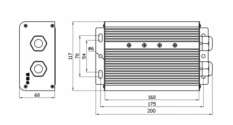 Высокая эффективность 48 V-72 V 50A 800 W-1000 W BLDC электронной велосипед скутер Мотор контроллер YKZ7250JG с bluetooth