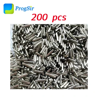 200pcs Крепежный штифт из нержавеющей стали для флип-ключа дистанционного управления 0.0629in* 0.314in - Цвет: 200pcs