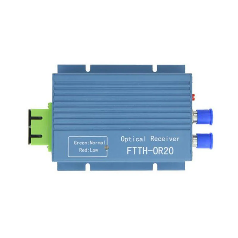 10 шт./лот алюминиевый CATV FTTH AGC SC APC Simplex Соединитель с 2 выходными портами WDM для PON OR20