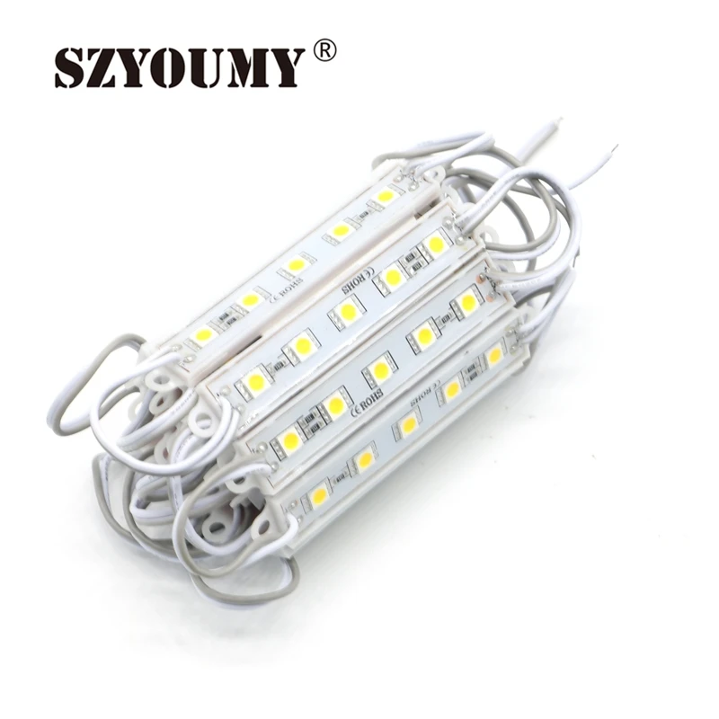 SZYOUMY 1500 шт DC12V 5050 5 светодиодных модулей белый/теплый белый/красный/зеленый/синий