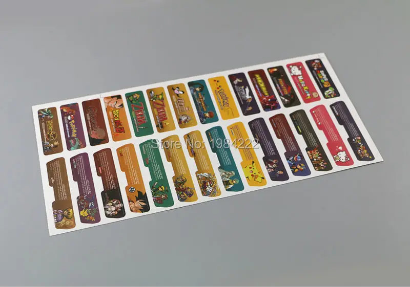 Замена 14 компл./лот = 28 шт./лот дизайн клиента для Advance этикетка наклейка GBA консоль