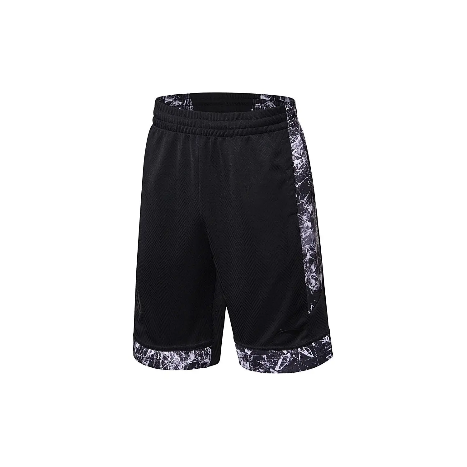Распродажа) Li-Ning мужские спортивные шорты из полиэстера тонкие дышащие шорты для фитнеса и тренировок спортивные шорты CAMJ17 - Цвет: AAPN009-1H