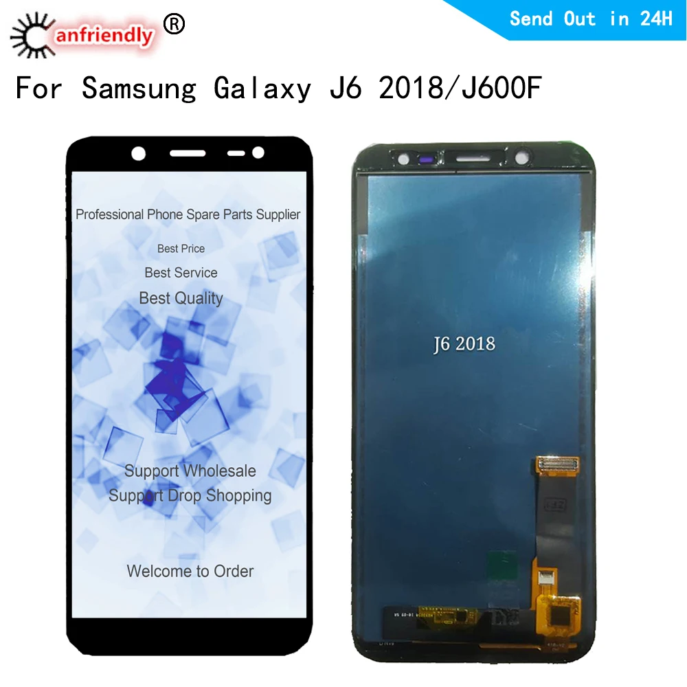 

LCD Display For Samsung J6 2018 LCD J600 J600F J600G LCD For Samsung Galaxy ON6 TFT LCD Screen Touch panel Digitizer Assembly