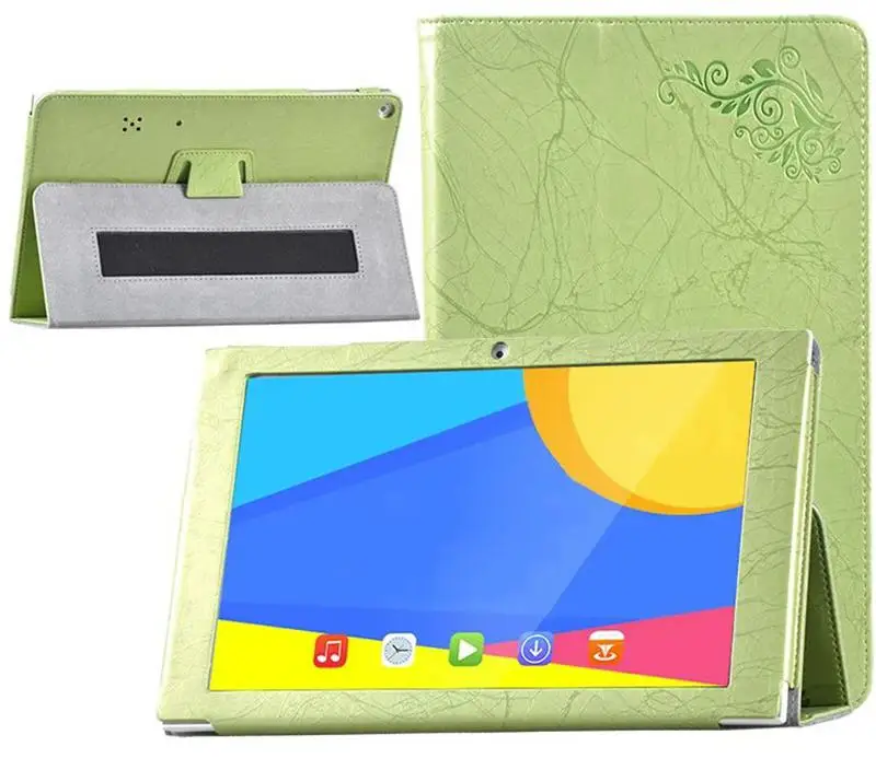 Роскошный чехол из искусственной кожи с цветочным принтом для Teclast X10 3G Octa Core/T98 4G