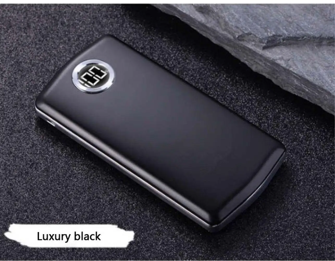 30000 мАч запасные аккумуляторы для телефонов ЖК дисплей питание двойной порты