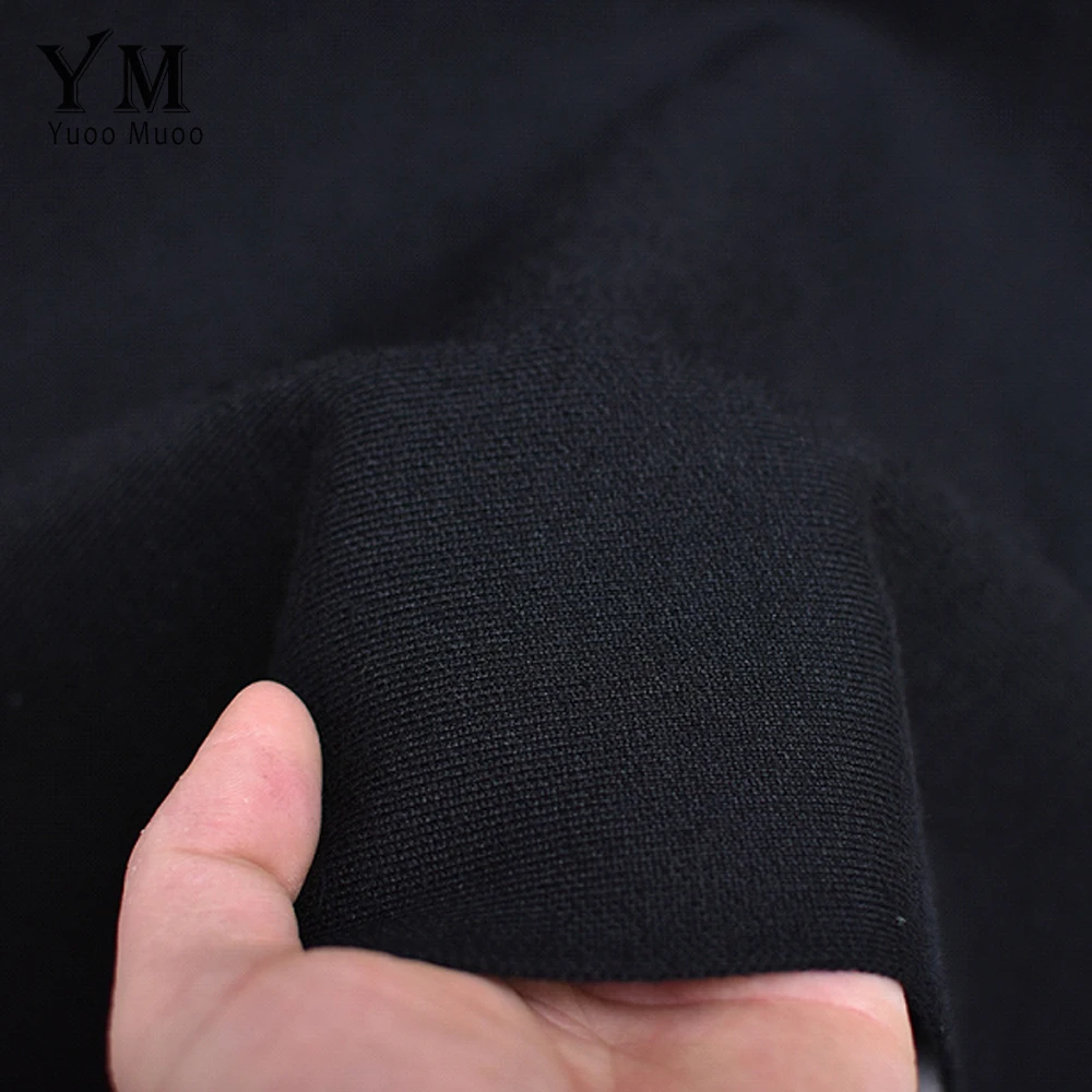 Yuoomuoo Новый Высокая Талия вязаный черный юбка Для женщин Push Up элегантные юбки