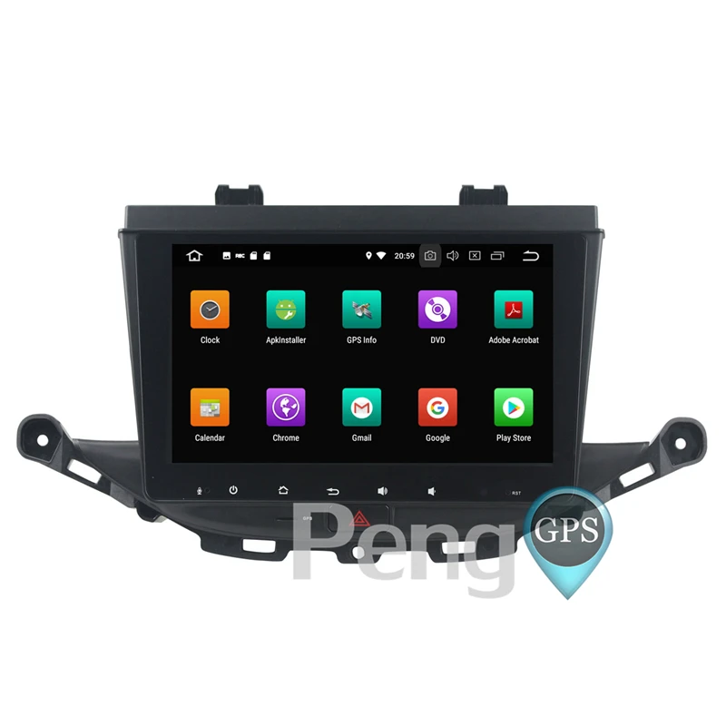 9-дюймовый 2 Din Android 8 0 автомобильный CD DVD-плеер ядер GPS-навигация для Opel ASTRA K 2016 2017