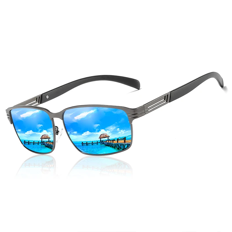 Мужские поляризованные солнцезащитные очки Aabbye в алюминиево магниевой оправе