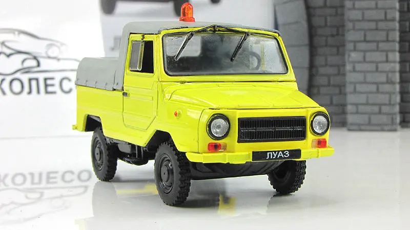 D EA 1:43 LUAZ 2403 игрушечный автомобиль из сплава игрушки для детей литая модель