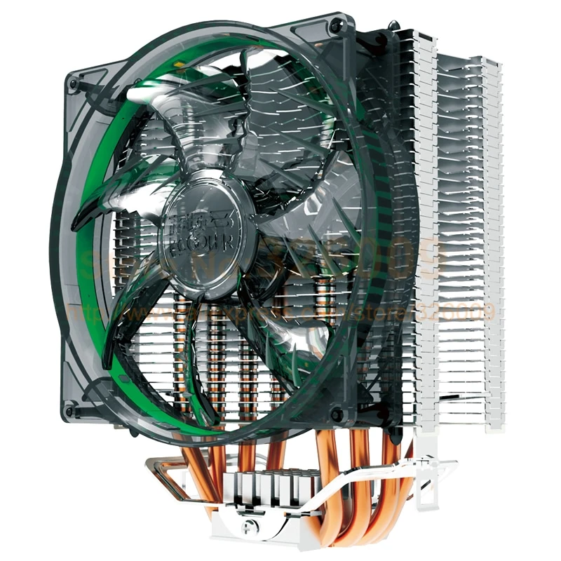 PcCooler S129 X4 Процессор радиатора Вентилятор охлаждения 12 см вентилятор 4pin ШИМ для Intel LGA775 1150 1151 1155 1156 2011 для AMD AM3+ FM1 FM2