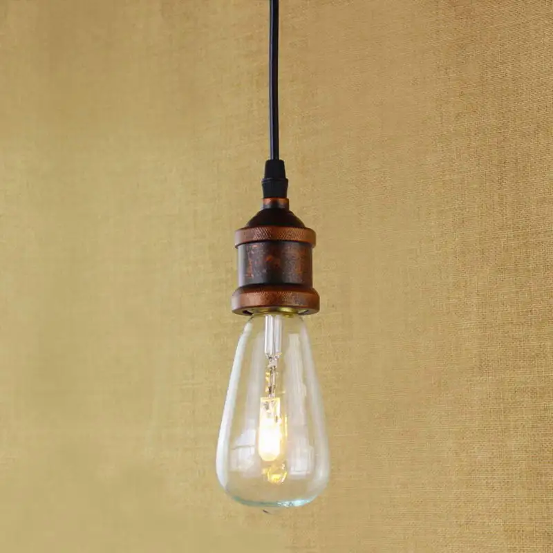 Ретро промышленный подвесной ретро-светильник из переработанного материала с