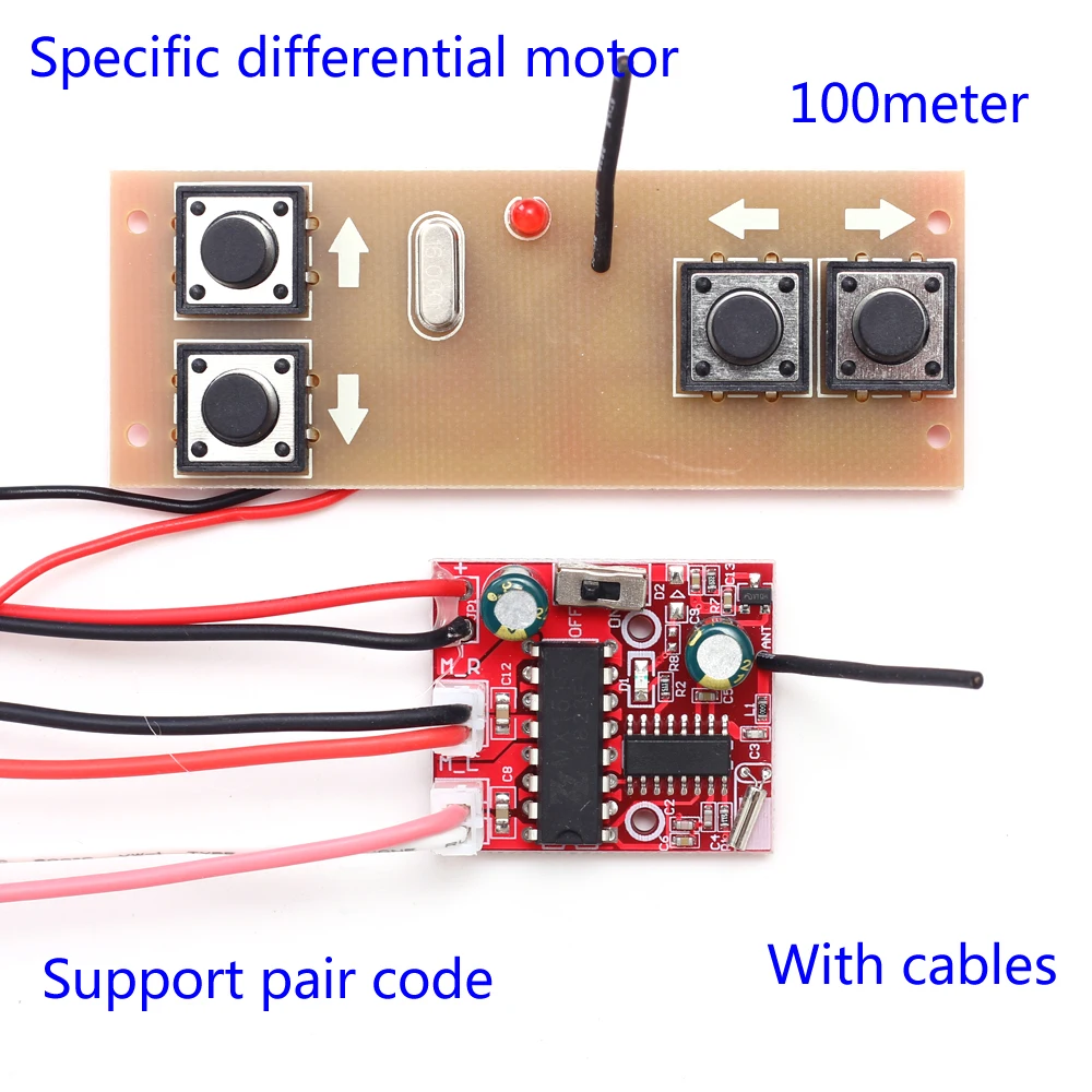 4 канальный 2 4G беспроводной передатчик + модуль платы приемника с 10 шт. 130