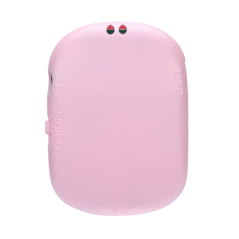 Розовый Портативный мини USB MP3 плеер пластиковая Поддержка Micro SD TF карта 32 Гб спортивные музыкальные медиа 3,5 мм наушники интерфейс - Цвет: Розовый