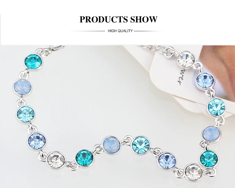 Baffin дизайн для женщин должен иметь 3 цвета Мульти Кристалл от SWAROVSKI браслет на День матери подарок