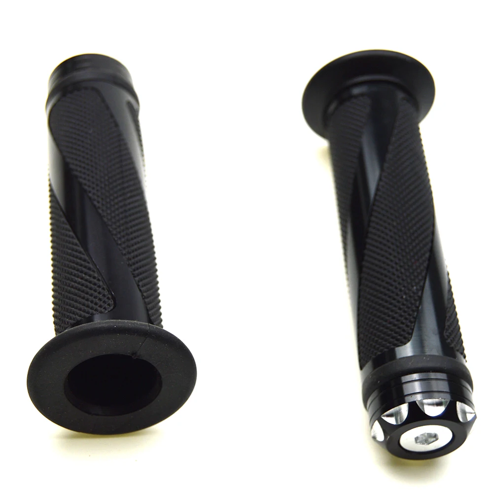 Универсальные мотоциклетные ручки 7/8 дюйма алюминиевые с ЧПУ Нескользящие
