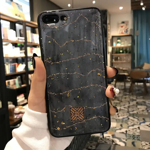 Синий Чехол для мобильного телефона для iPhone 8 7 6 6s Plus X XS чехол для Max XR золото Фольга Блестящий Мягкий ТПУ силиконовый чехол для телефона чехол для iPhone 11 Pro Max - Цвет: Синий