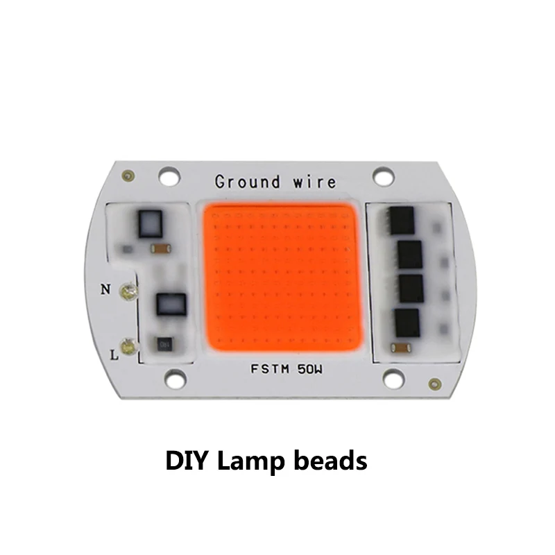 50 Вт 100 COB Led Grow Light полный спектр LED Lamp для растительного цветка Крытый Открытый