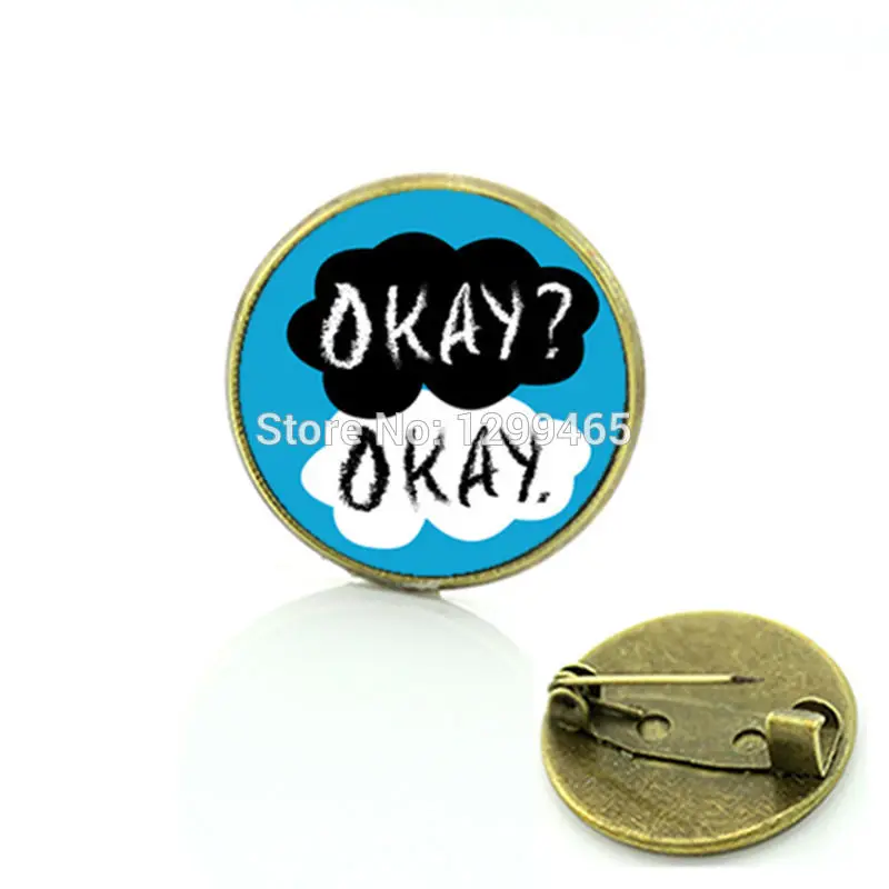 Okay ювелирное изделие с персонажем вина в наших звездах TFIOS ювелирные изделия