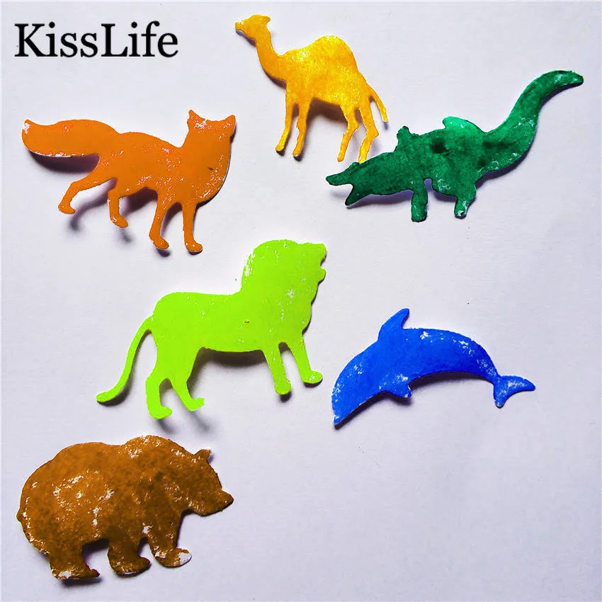 Новинка 2019 набор металлических штампов в виде динозавра верблюда лисы медведя