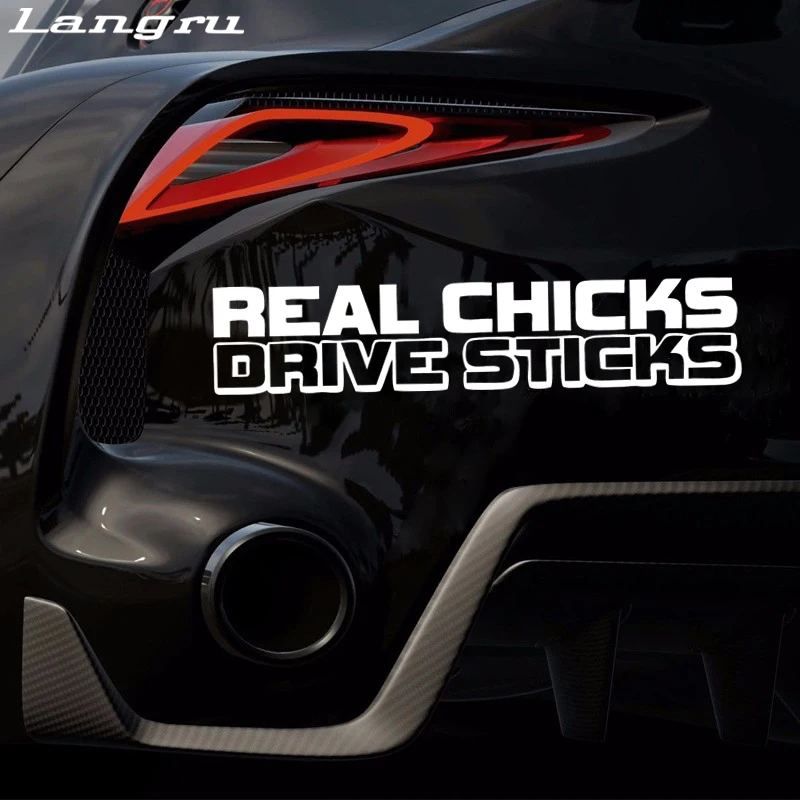 Langru реальные цыплята привод рандомный Стайлинг автомобиля Забавная девушка