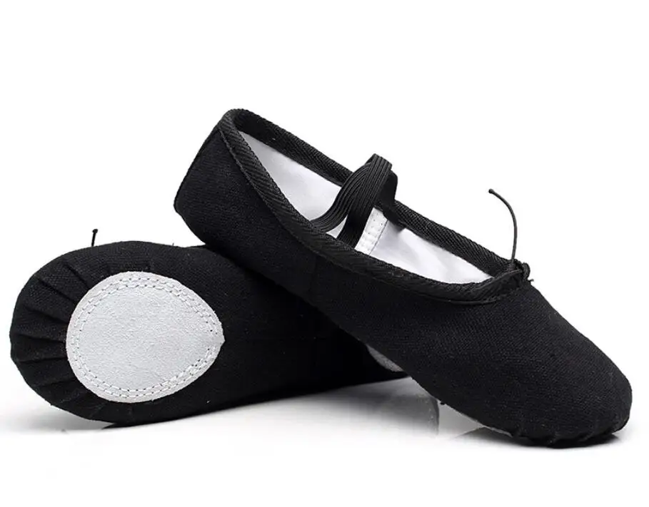 Professional Ballet Dance Shoes Yoga Slippers Indoor Exercising Shoes For Girls Women Canvas Falt Ballet Dancing Kids Girl Shoes