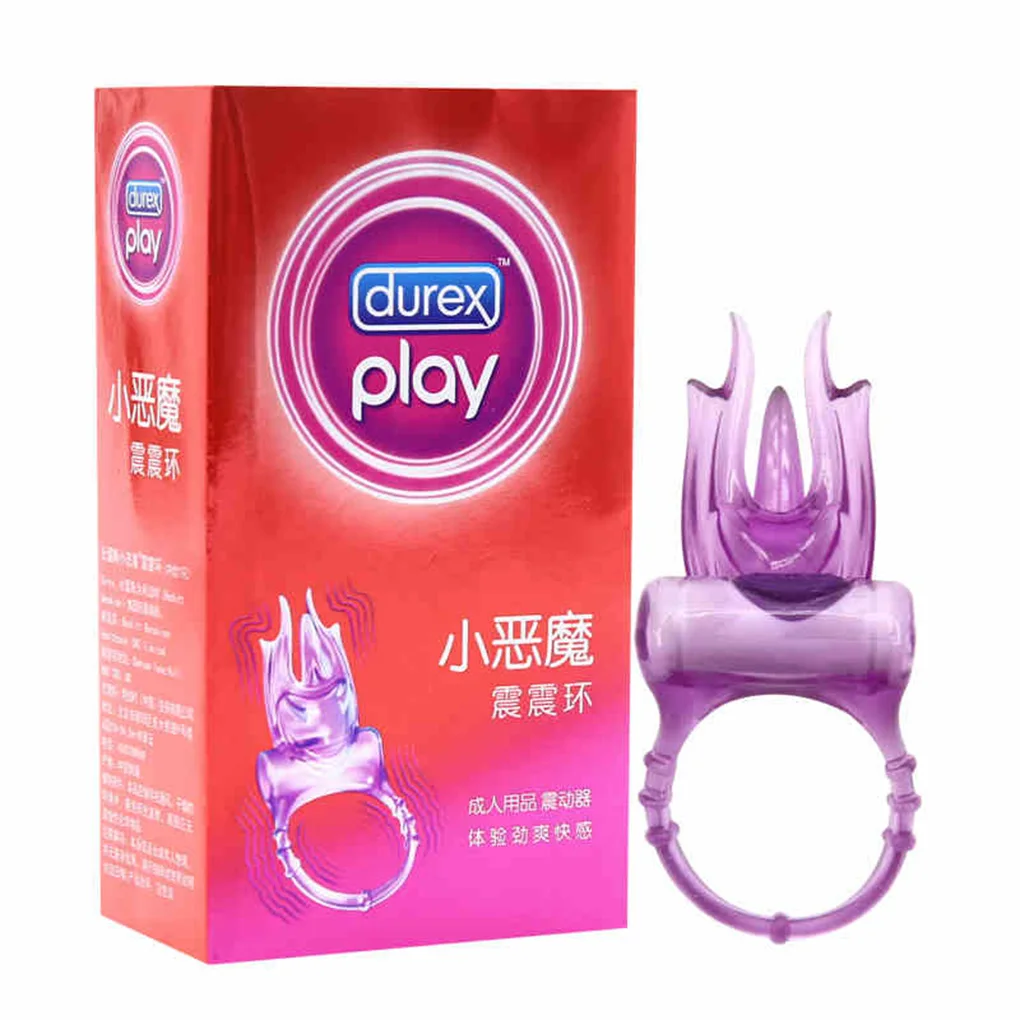 Durex вибрационное кольцо для мужчин Стимуляция клитора ультра вибратор