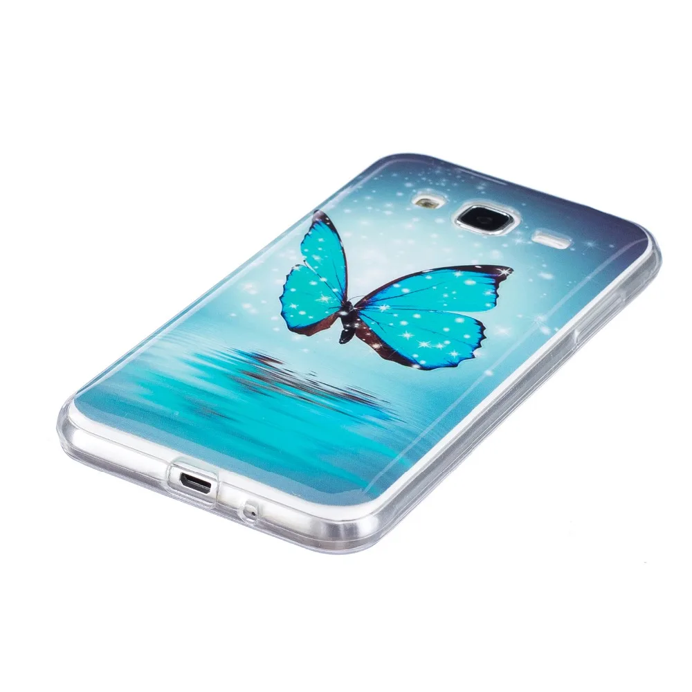 Светящийся чехол для Samsung Galaxy J3 2016 силиконовый J320 5 дюймов |