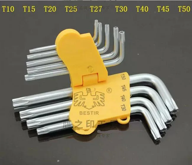 9 шт. ключи torx T10 T15 T20 T25 T27 T30 T40 T45 T50 NO.94208 бесплатная доставка|wrench set|torx wrench settorx |